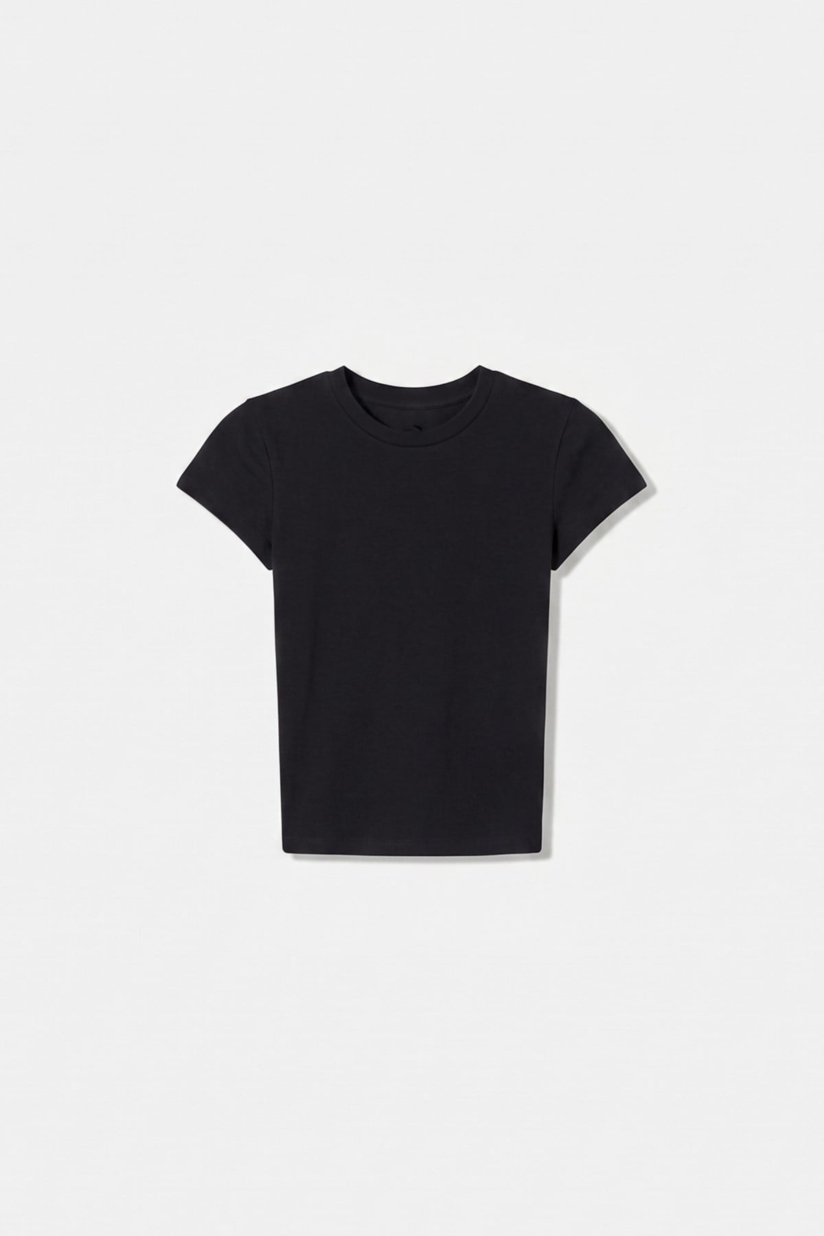 Basic Likralı Siyah Fit Kadın Top