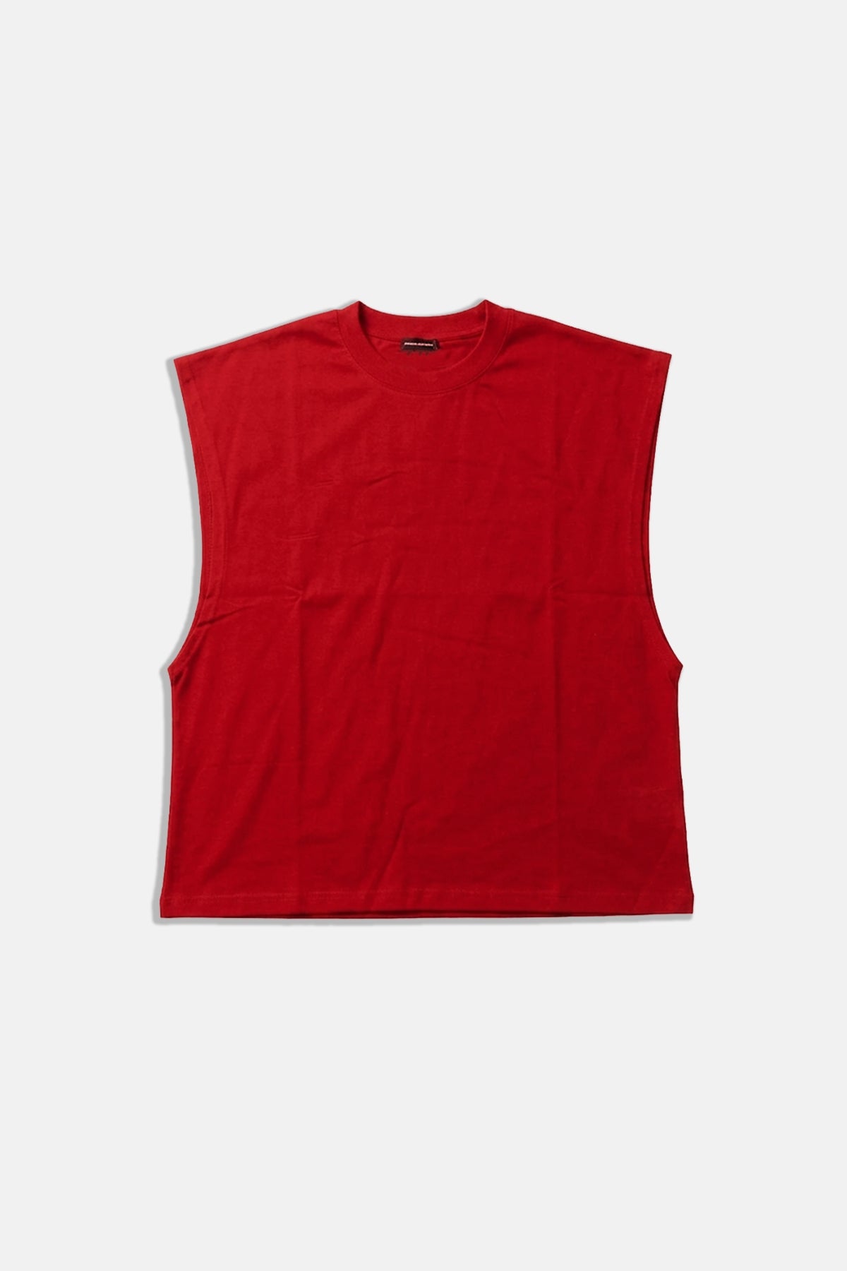 JR Boxy Fit Kolsuz Kırmızı Oversize Tshirt