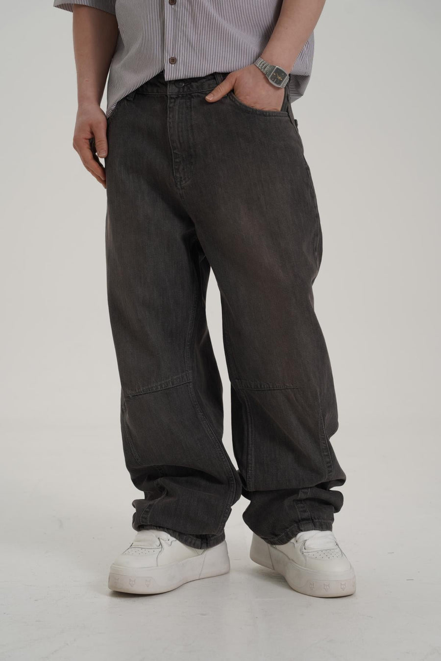 Dikiş Detay Bakır Acid Wash Jean Pantolon CT01 6643