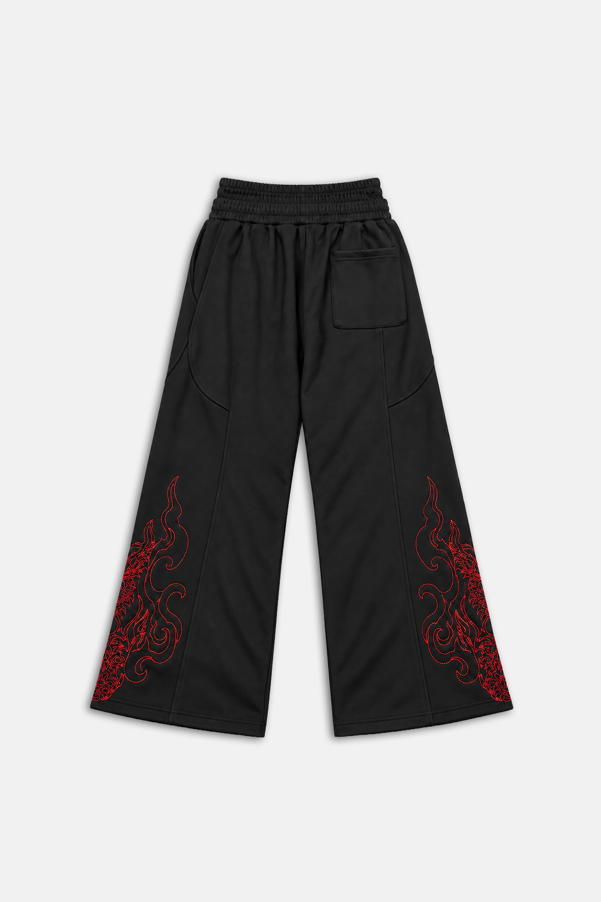 Red Nakışlı Siyah Baggy Eşofman