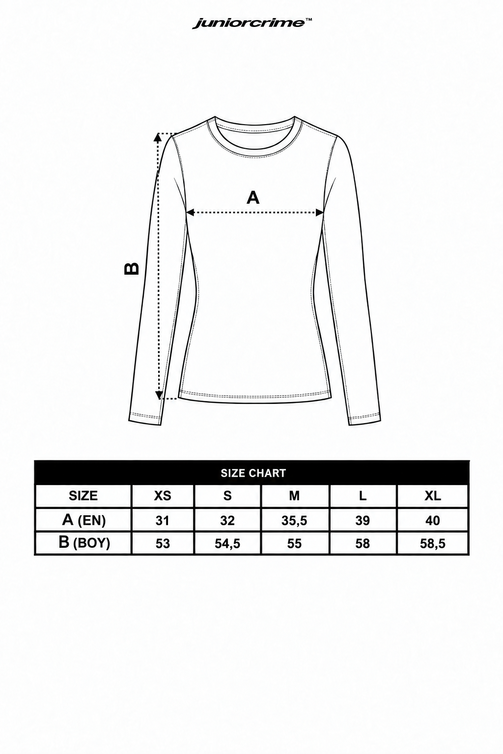 Krem Uzun Kollu Luv Baskılı Kadın Fit Tshirt