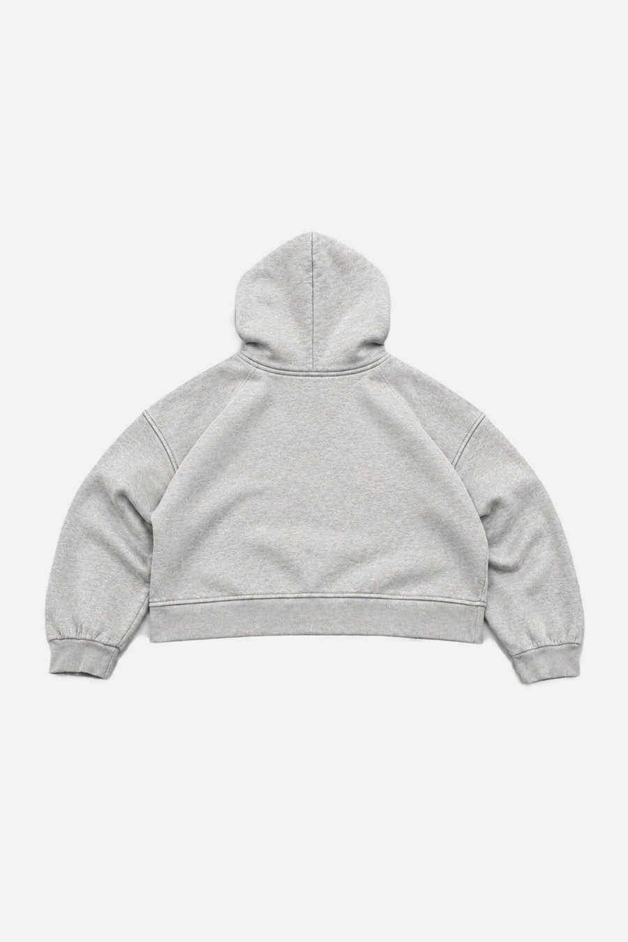 JR Real Boxy Fit Nakışlı Hoodie