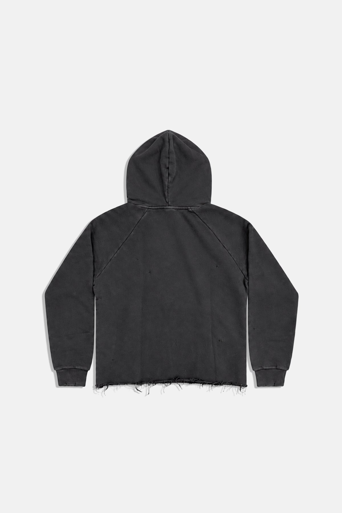 Forever Baskılı Acid Wash Oversize Hoodie