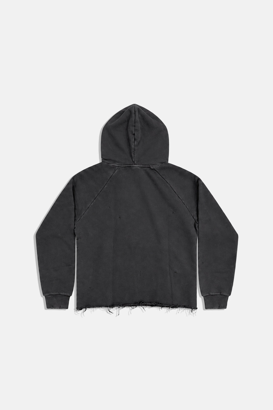 Forever Baskılı Acid Wash Oversize Hoodie