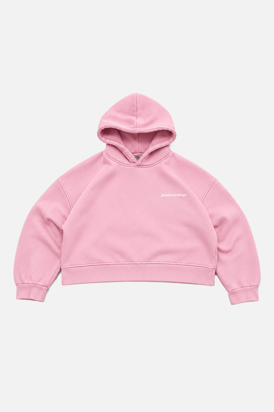 JR Real Boxy Fit Nakışlı Hoodie